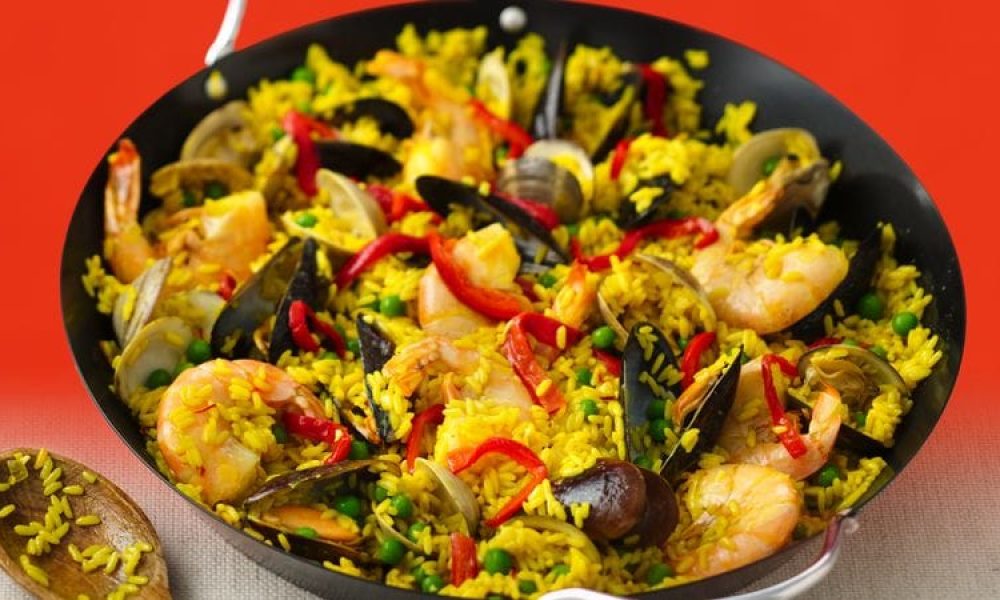 Seafood Paella Zanzibar