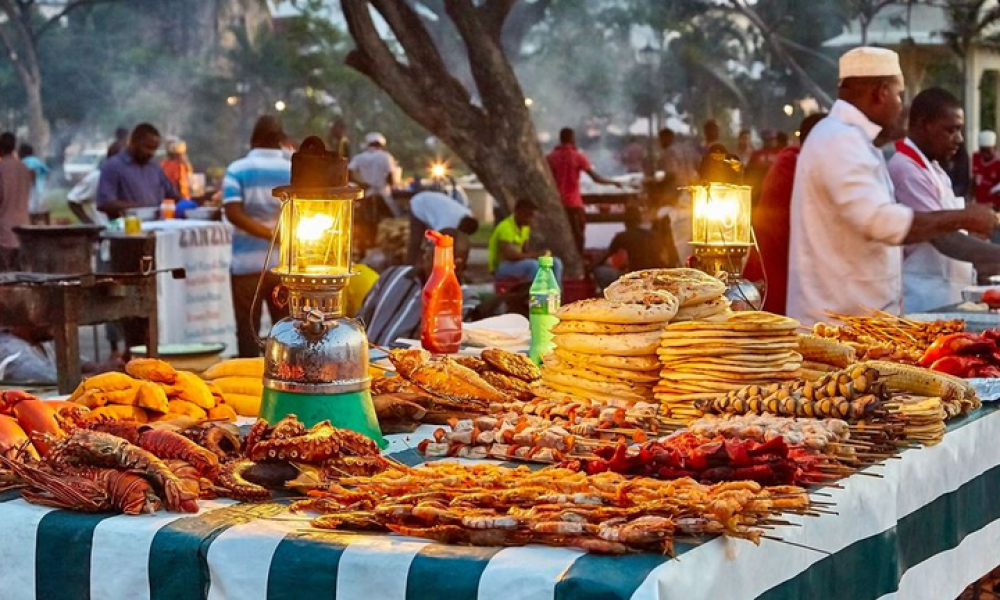 forodhani night market in stone town