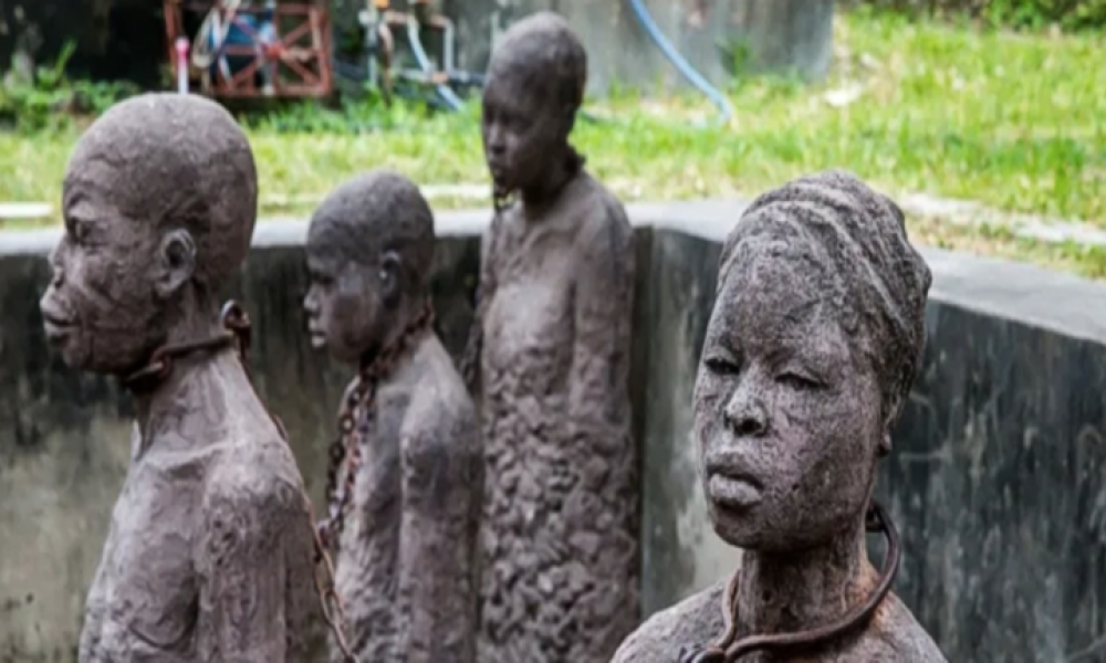 slave monuments in Stone Town