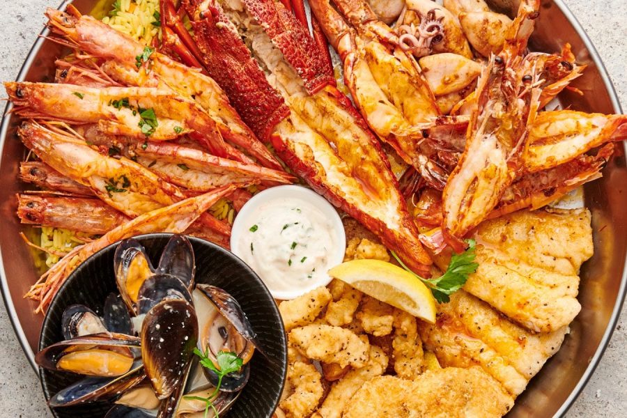 zanzibar seafood platter